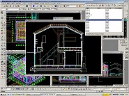 3D設計(BIM)実施設計3.図面は全て3次元モデルからオートメーションで抽出・生成・断面図