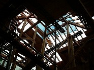 施工・1. 3次元データで施工者と意思疎通・構造体透視図部分の施工進捗状況1