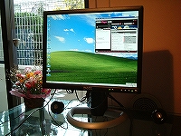 4.ワークステーションDell PrecisionシリーズDell Precision T3400のPCに、リモートデスクトップで接続中。もちろん①サーバーPowerEdgeシリーズ/PewerEdge 830 にも接続可能