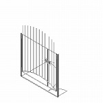 Parametric Cell Studio V8i JP Data鉄製門扉